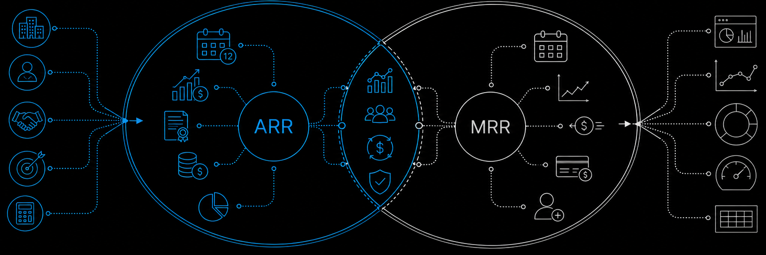 ARR and MRR Growth Strategies for SaaS Founders